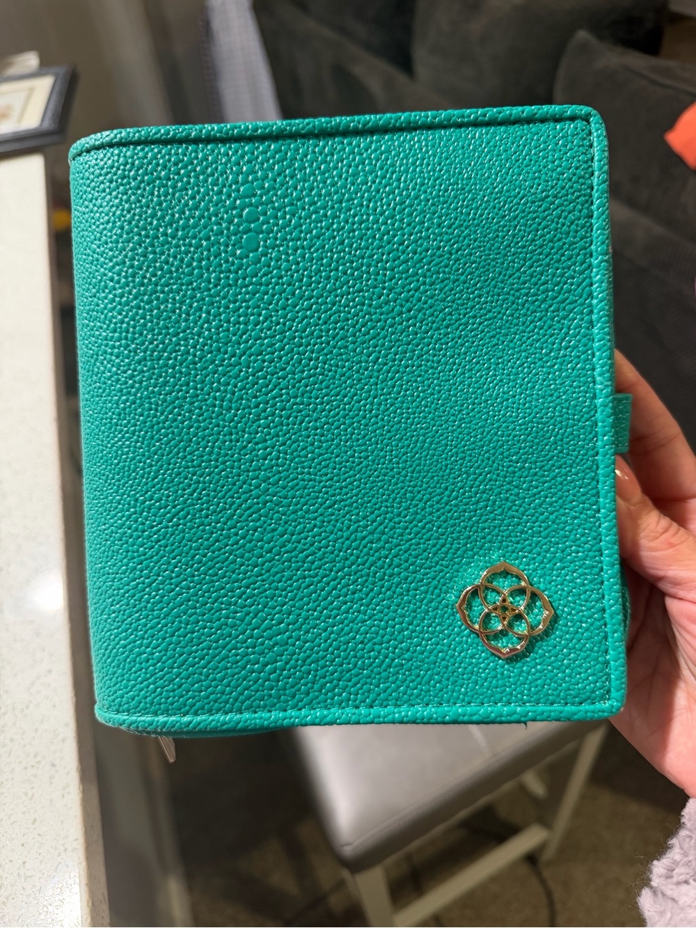 Kendra Scott Turquoise Travel Jewelry Organizer Case